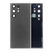 Rückglas mit Kameralinse für Samsung Galaxy S22 Ultra (Service Pack) (Graphit)