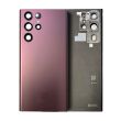 Rückglas mit Kameralinse Samsung Galaxy S22 Ultra (Service Pack) (Burgundy)