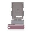 SIM-Kartenschacht Single für Samsung Galaxy S22 Ultra 5G (Burgundy)