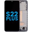 LCD Display mit Rahmen (ohne Fingerabdruck Sensor) für Galaxy S22 Plus 5G (Grün)