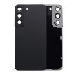 Rückglas mit Kameralinse für Galaxy S22 5G (ohne Logo) (Phantom Black)