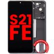 OLED Display mit Rahmen für Galaxy S21 FE 5G (US & International Version)