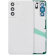 Rückglas mit Kameralinse für Galaxy S21 FE 5G (ohne Logo) (Weiß)
