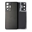Rückglas mit Kameralinse für Galaxy S21 Ultra (Service Pack) (Phantom Black)
