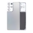 Rückglas mit Kameralinse für Galaxy S21 Ultra (Service Pack) (Phantom silver)