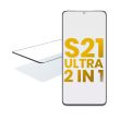 2 in 1 Front Glas mit OCA vormontiert für Samsung Galaxy S21 Ultra