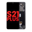 OLED Display mit Rahmen für Galaxy S21 Plus 5G (Phantom Black)