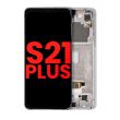 OLED Display mit Rahmen für Galaxy S21 Plus 5G (Phantom Silver)