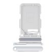 SIM-Kartenschacht Single für Samsung Galaxy S21 Plus (Phantom Silver)