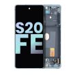 OLED Display mit Rahmen für Galaxy S20 FE 4G/ 5G (Service Pack) (Cloud Mint)