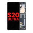 OLED Display mit Rahmen für Galaxy S20 Ultra 5G (Cosmic Black)