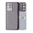 Rückglas mit Kameralinse für Galaxy S20 Ultra (ohne Logo) (Cosmic Black)