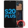 LCD Display mit Rahmen (ohne Fingerabdruck Sensor) für Galaxy S20 Plus 5G