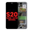 OLED Display mit Rahmen für Galaxy S20 5G (Aftermarket Plus)