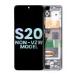 OLED Display mit Rahmen für Galaxy S20 5G (Service Pack) (Cosmic Gray)