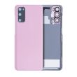 Rückglas mit Kameralinse für Galaxy S20 (ohne Logo) (Cloud Pink)