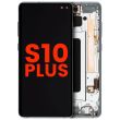 OLED Display mit Rahmen für Galaxy S10 Plus (Aftermarket Plus) (Prism Green)