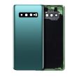 Rückseite Abdeckung mit Kameralinse für Galaxy S10 Plus (Prism Green)