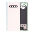 Rückglas mit Kameralinse für Galaxy S10 Plus (Service Pack) (Prism White)