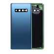 Rückglas mit Kameralinse für Samsung Galaxy S10 Plus (Service Pack) (Prism Blue)