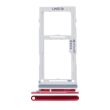 SIM-Kartenschacht Dual für Samsung Galaxy S10/ S10 Plus (Cardinal Red)
