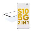 2 in 1 Front Glas mit OCA vormontiert für Samsung Galaxy S10 5G