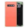 Rückglas mit Kameralinse für Samsung Galaxy S10 (Service Pack) (Flamingo Pink)