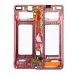 Mittelrahmen für Samsung Galaxy S10 (mit Kleinteilen) (Cardinal Red)