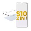2 in 1 Front Glas mit OCA vormontiert für Samsung Galaxy S10