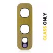 Rückkamera-Linse (nur Glas) mit Kleber für Samsung Galaxy S10E (Gelb)