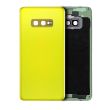 Rückseite Abdeckung mit Kameralinse für Galaxy S10E (ohne Logo) (Canary Yellow)