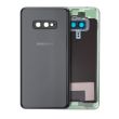 Rückglas mit Kameralinse für Samsung Galaxy S10E (Service Pack) (Prism Black)