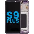 LCD Display mit Rahmen (ohne Fingerabdruck Sensor) für Galaxy S9 Plus