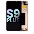 OLED Display mit Rahmen für Galaxy S9 Plus (Service Pack) (Sunrise Gold)