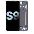 OLED Display mit Rahmen für Galaxy S9 (Service Pack) (Midnight Black)