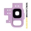 Rückkamera-Linse mit Halterung/ Rahmen für Samsung Galaxy S9 (Lilac Purple)