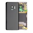 Rückglas mit Kameralinse für Galaxy S9 (ohne Logo) (Midnight Black)