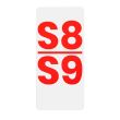 Polarisationsfolie für Samsung Galaxy S8/ S9 (10er Pack)