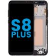 LCD Display mit Rahmen (ohne Fingerabdruck Sensor) für Galaxy S8 Plus