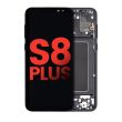 OLED Display mit Rahmen für Galaxy S8 Plus (Aftermarket Plus) (Midnight Black)