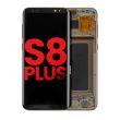 OLED Display mit Rahmen für Galaxy S8 Plus (Aftermarket Plus) (Maple Gold)
