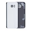 Rückglas mit Kameralinse für Galaxy S7 Rand (ohne Logo) (Silber)