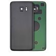 Rückglas mit Kameralinse für Samsung Galaxy S7 Rand (Schwarz) (Service Pack)