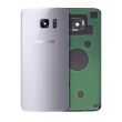 Rückglas für Samsung Galaxy S7 Rand (Service Pack) (Sliver Titanium)
