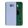 Rückglas für Samsung Galaxy S7 Rand (Service Pack) (Blau)