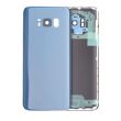 Rückglas mit Kameralinse für Galaxy S8 (ohne Logo) (Coral Blue)