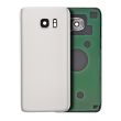 Rückglas mit Kameralinse für Galaxy S7 (ohne Logo) (Aftermarket Plus) (Weiß)