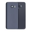 Rückglas mit Kameralinse für Galaxy S7 (ohne Logo) (Black Onyx)