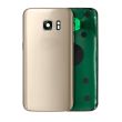 Rückglas mit Kameralinse für Galaxy S7 (ohne Logo) (Gold Platinum)