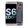 OLED Display mit Rahmen für Galaxy S6 Rand (CDMA: Verizon/ Sprint)